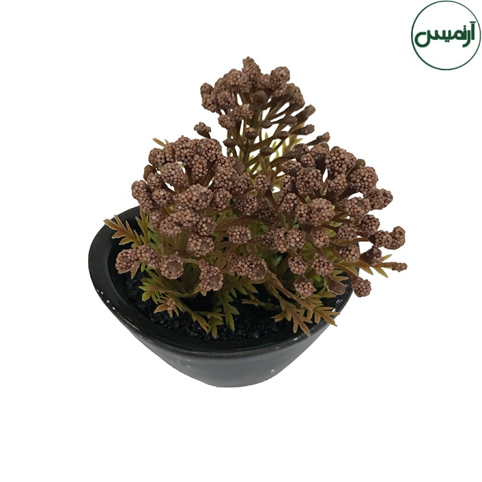 گلدان دکوری مصنوعی قرمز 2 گلدان دکوری مصنوعی قرمز