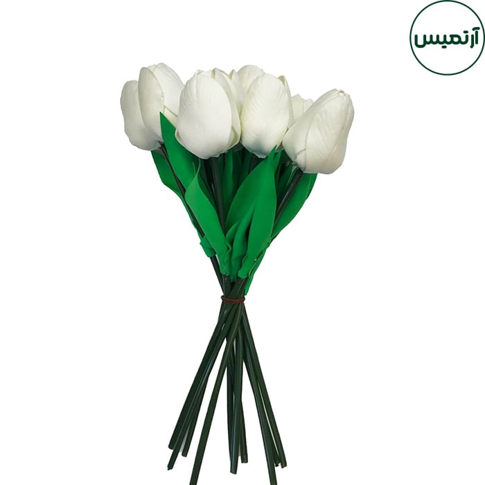 دسته گل لاله مصنوعی 2 دسته گل لاله مصنوعی