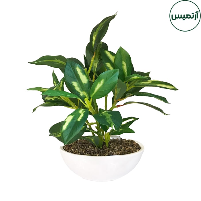 گلدان مصنوعی برگ ابلق