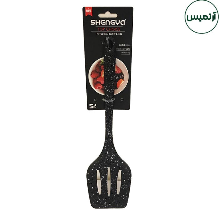 کفگیرشیاردار بزرگ shengya 3 کفگیرشیاردار بزرگ shengya