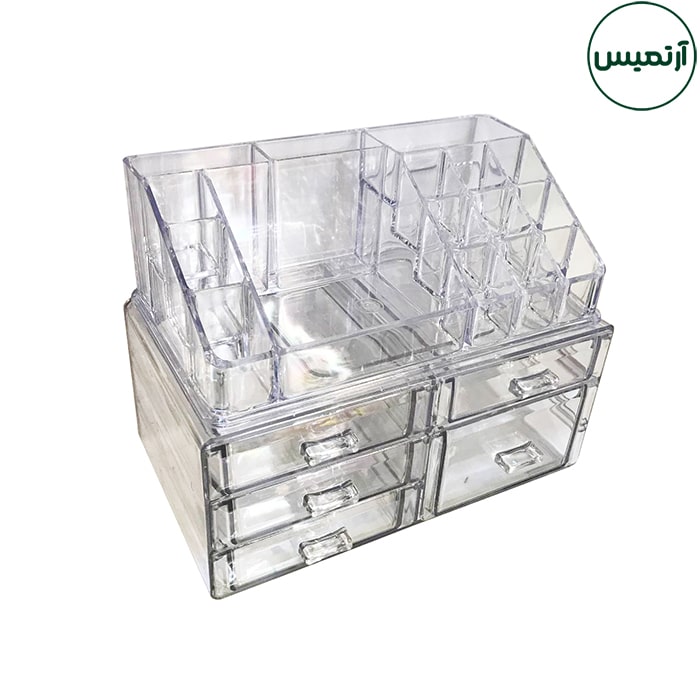 استندجای لوازم آرایش کشودار 9 استندجای لوازم آرایش کشودار۵ کشو
