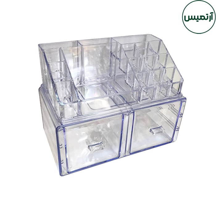 استندجای لوازم آرایش کشودار 3 استندجای لوازم آرایش کشودار۲ کشو