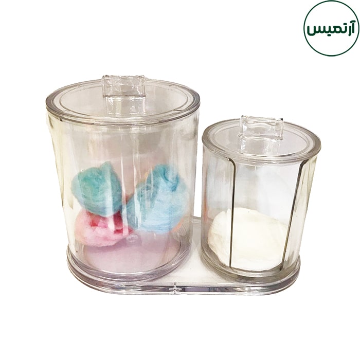 جای پنبه و پد اکریلیک