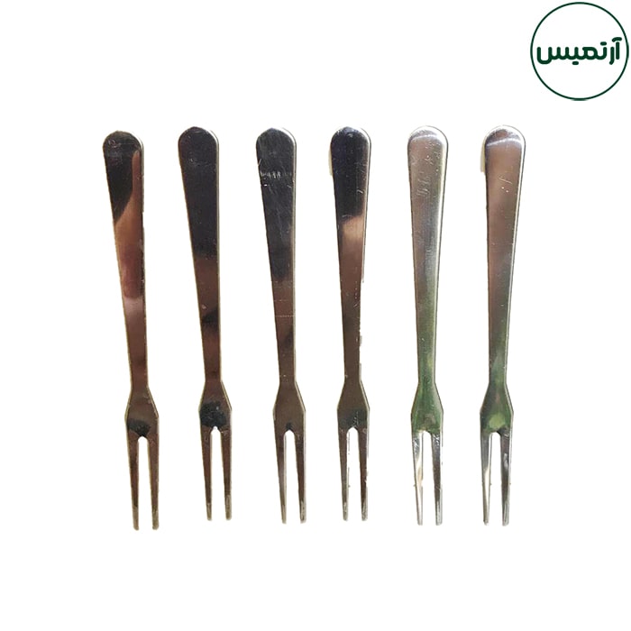 چنگال خرما و زیتون استیل