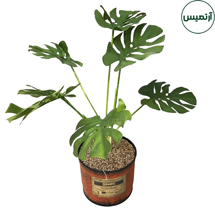 گلدان برگ انجیری مصنوعی لمسی