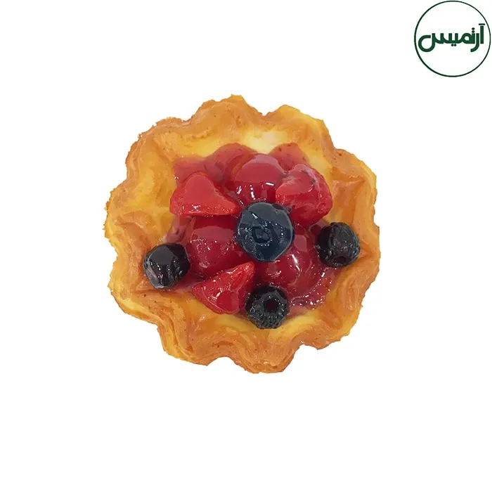تارت مصنوعی میوه ای 4 تارت مصنوعی میوه ای تمشکی