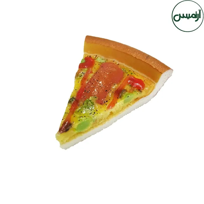 پیتزامصنوعی تکه ای دکوری هات داگ