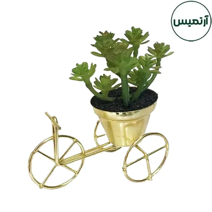گلدان کاکتوس مصنوعی مدل سه چرخه بزرگ