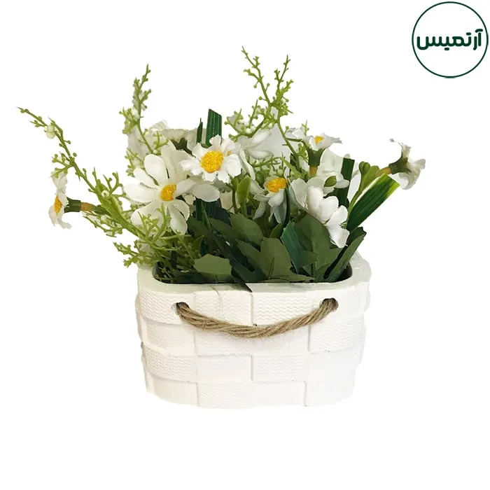 باکس گل مینا سفید