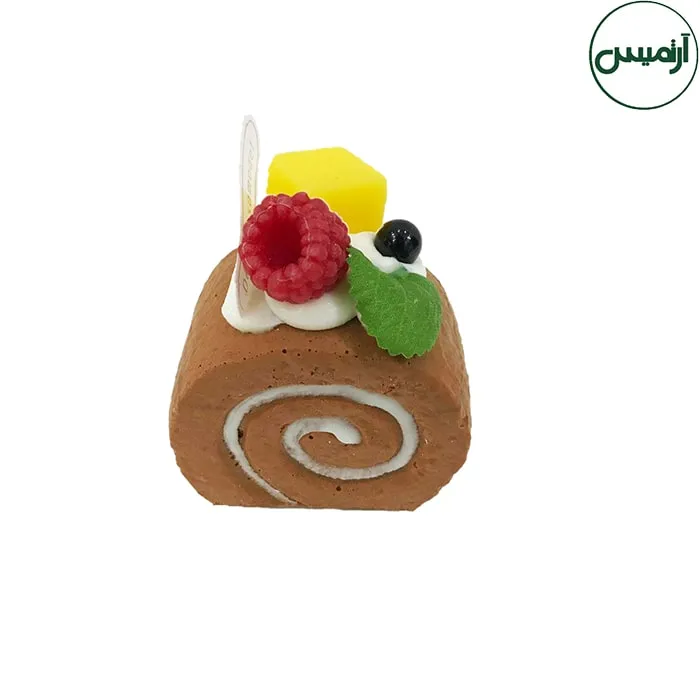 شیرینی رولت مصنوعی دکوری 2 شیرینی رولت مصنوعی دکوری