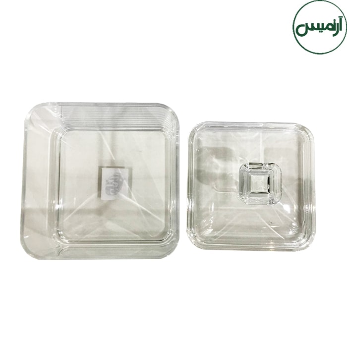 ظرف بیسکوبت مربع کوچک 3 ظرف بیسکوبت مربع کوچک - تصویر 3