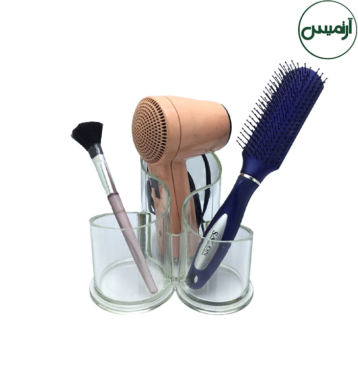 جای برس سه خانه گرد