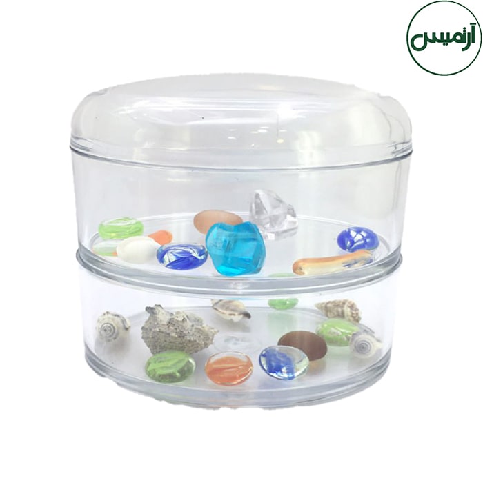 جای زیورآلات دوطبقه