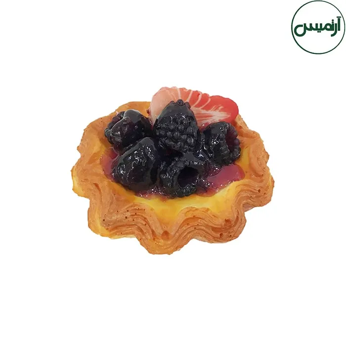 تارت مصنوعی میوه ای 10 تارت مصنوعی میوه ای شاه توتی