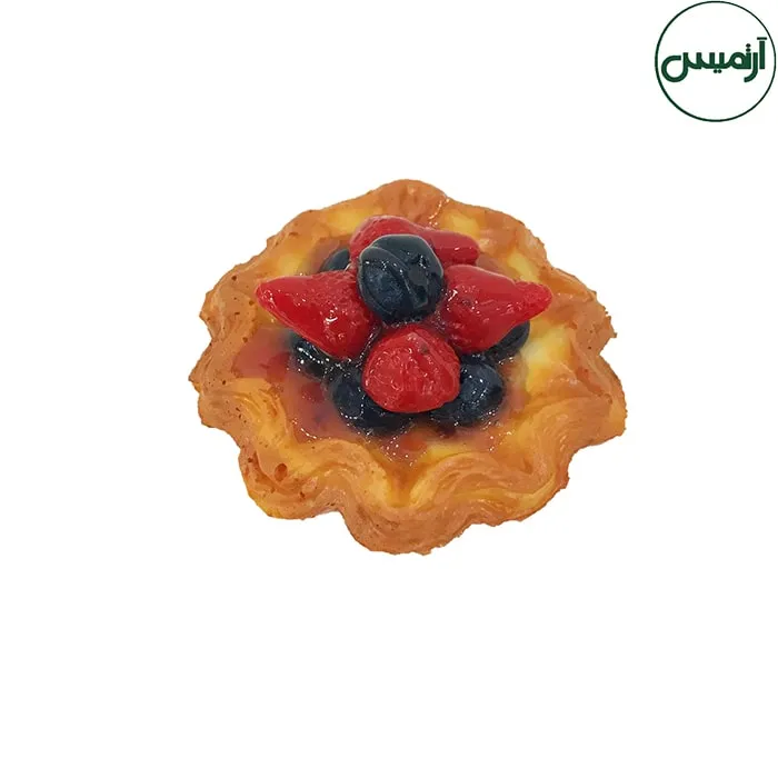 تارت مصنوعی میوه ای 8 تارت مصنوعی میوه ای توت فرنگی