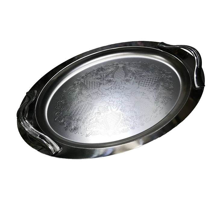 سینی استیل بیضی 2 سینی استیل بیضی - تصویر 2