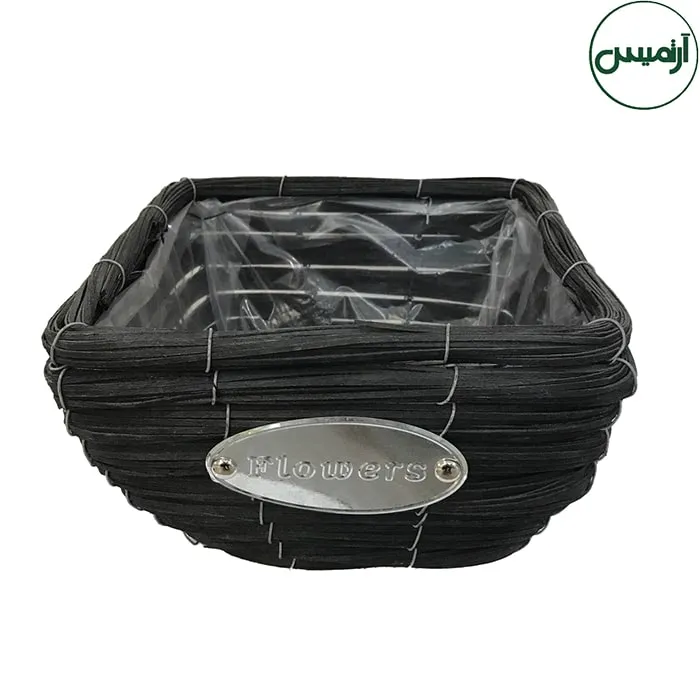 سبد دکوری مربع بزرگ 2 سبد دکوری مربع بزرگ