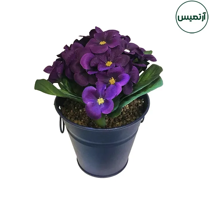 گلدان بنفشه آفریقایی مصنوعی