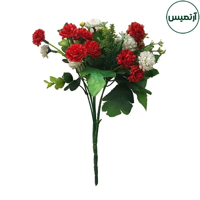 گل مصنوعی بوته میخک