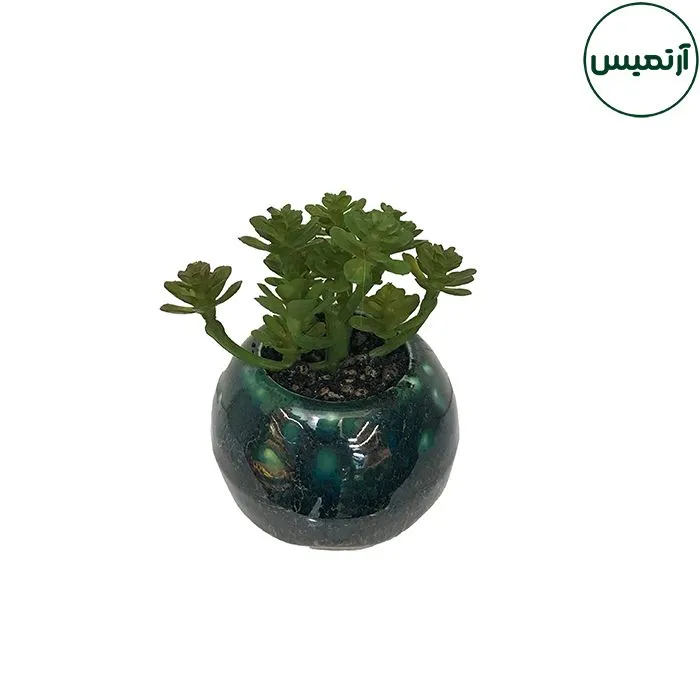 کاکتوس مصنوعی مدل گلدان سرامیکی متوسط