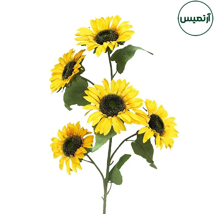 گل آفتابگردان مصنوعی شاخه ای